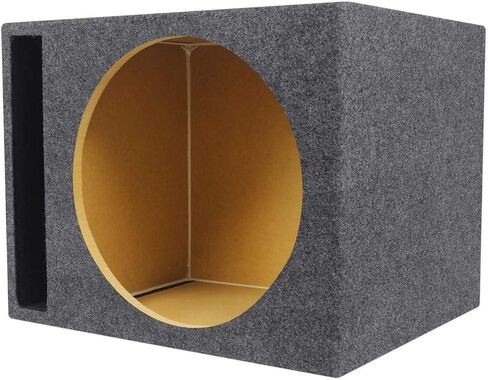 Rockville RSV15 15" 2.6 Cu.Ft. Vented Car Audio Subwoofer Box, 3/4" MDF, 32Hz Tuned, Gold Terminals, Black Carpet Finish, for Deep Bass in Car Audio Systems in Saudi Arabia