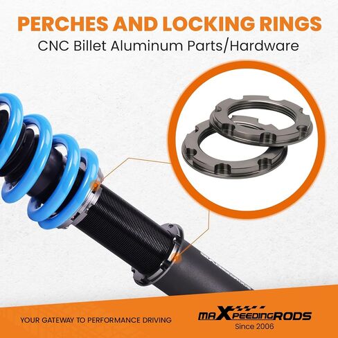 كويلوفر maxpeedingrods لسيارة Nissan S14 240X 1994-1998، دعامات زنبركية ممتصة للصدمات، طقم تعليق كويلوفيرس قابل للتعديل بـ 24 مستوى، طقم خفض Amortiguadores بمقدار 1-3 بوصة ذهبي in Saudi Arabia