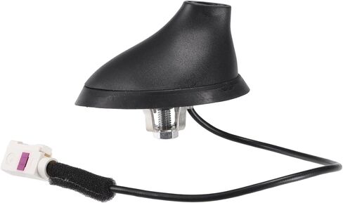 No.50540987 Antenna Base Roof Mounted Radio Antenna Base Assembly for Fiat 500 / Outer/Durable Plastic / 1 Pcs Black in Saudi Arabia