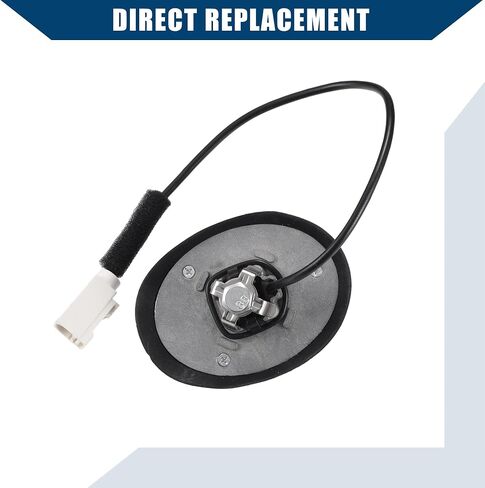 No.50540987 Antenna Base Roof Mounted Radio Antenna Base Assembly for Fiat 500 / Outer/Durable Plastic / 1 Pcs Black in Saudi Arabia