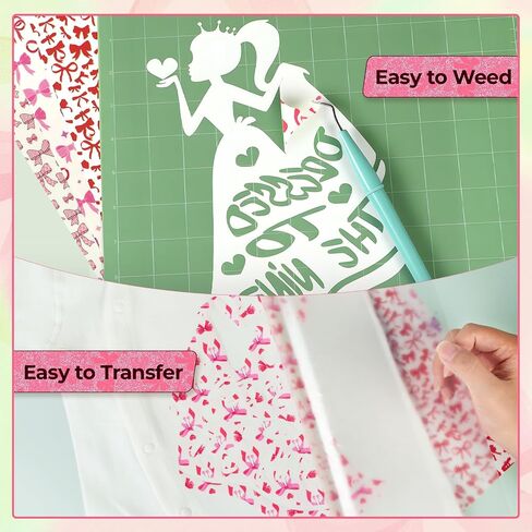 HTVRONT Galaxy Heat Transfer Vinyl - 7 Pack 12x10in Starry Sky Iron on Vinyl for t Shirts, Space Pattern Galaxy HTV Vinyl with 1 Pack Teflon Sheet, DIY Crafts in Kuwait