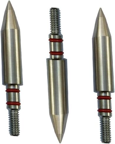 100/125/150/200 Grains Archery Field Points Practice Field Tips, Stainless Steel Archery Target Practice Hunting Arrow Tip for Recurve, Compound Bow Crossbow, Screw in Broadheads in Saudi Arabia