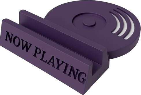 Record-Happy CD Now Playing Display Stand – Minimalist Holder Rack for Single CD – Acrylic Storage Shelf Display for Jewel Case – Compact Design for CDs, DVDs and Videogames – Made in USA (1, Black) in Saudi Arabia