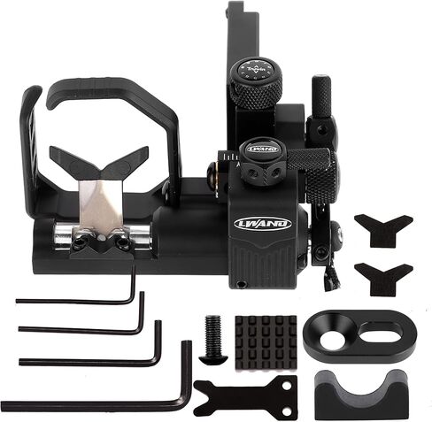 LWANO Precision Drop Away Arrow Rest for Compound Bows, Fall-Away Technology with Full Capture Containment, Fits Most Archery Hunting setups, Right-Handed in Saudi Arabia