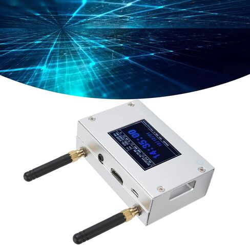 MMDVM Duplex Hotspot Board, Multi Mode Digital Voice Modem with Aluminum Case and Color Display, Two External Antennas & 8G TF Card, Support C4FM / DMR/DSTAR P25 in Saudi Arabia