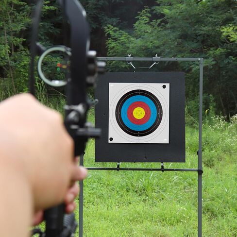 أهداف ورق الرماية القياسية من Highwild - 16 × 16 بوصة - 10 أهداف للقوس والسهم - ملحقات الرماية للصيد لممارسة الهدف - 30 حزمة in Saudi Arabia