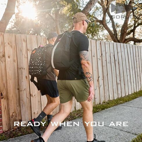 حقيبة ظهر GORUCK Basic Rucker 17L التكتيكية - حقيبة ظهر متينة وحقيبة ظهر MOLLE - حقيبة ظهر عسكرية للرجال والنساء - للخارج، والمشي لمسافات طويلة، والتدريب والسفر - أسود in Kuwait
