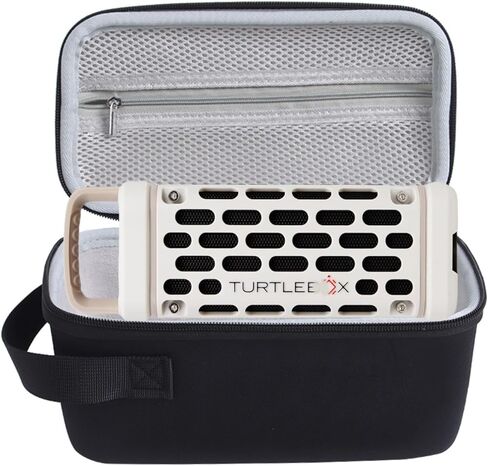 حافظة صلبة من مادة ايفا لمكبر صوت بلوتوث محمول من Turtlebox Ranger وكابل شحن، حقيبة حمل للسفر مع حزام يد، مقاومة للسقوط ومقاومة للاهتراء in Kuwait