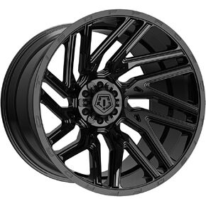 Tis 554bm 20x10 عجلة سوداء وملحبة - 6x135 / 6x5 in Kuwait