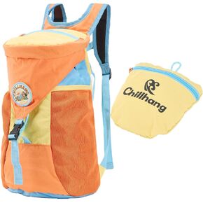 Packable Backpack, Lightweight Hiking Daypack for Men & Women, 18L Foldable Water-Resistant Small Backpack with Color Block Design for Outdoor Trekking Camping Travel in Saudi Arabia
