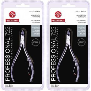 Mundial Professional Cuticle Nipper with Full Jaw 722-PR Stainless Steel Short Handle in Saudi Arabia