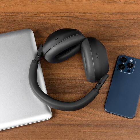 WC PadZ XM6 - وسائد أذن بديلة ممتازة متوافقة مع سماعات الرأس Sony WH-1000XM6 من Wicked Cushions | راحة معززة، جلد PU متين وعزل للصوت | أسود in Kuwait