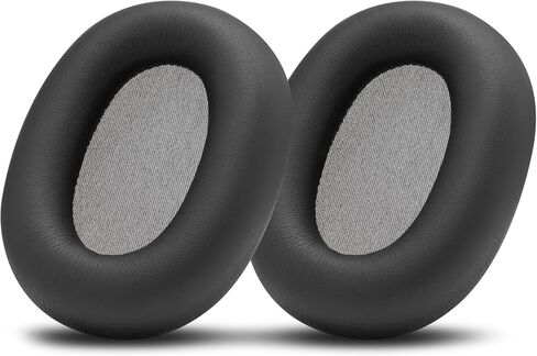 WC PadZ XM6 - وسائد أذن بديلة ممتازة متوافقة مع سماعات الرأس Sony WH-1000XM6 من Wicked Cushions | راحة معززة، جلد PU متين وعزل للصوت | أسود in Kuwait