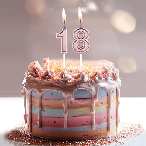 30th Birthday Candles, Black Number 30 Candle for Cake Decoration on Birthday Party or Anniversary Celebration in Saudi Arabia