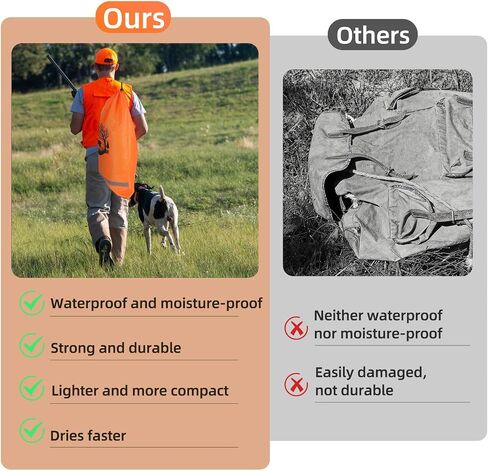 Hunting Game Bags with Reflective Strips Reusable Deer Game Bags 20" x 30" Drawstring Hunting Meat Bag for Elk Caribou Deer in Saudi Arabia