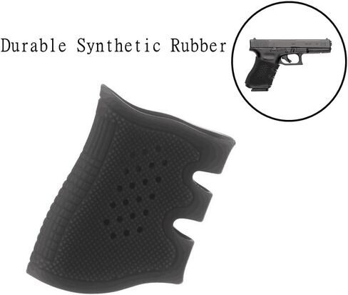 Tactical Rubber Grip Glove Sleeve for Glock 17 19 20 21 22 23 25 31 32 34 35 37 38 41 in Kuwait
