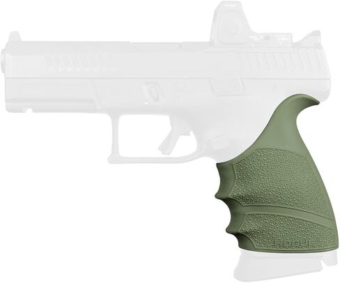 غطاء قبضة مطاطي من Hogue HandAll Beavertail لجهاز CZ P-10 Compact in Kuwait