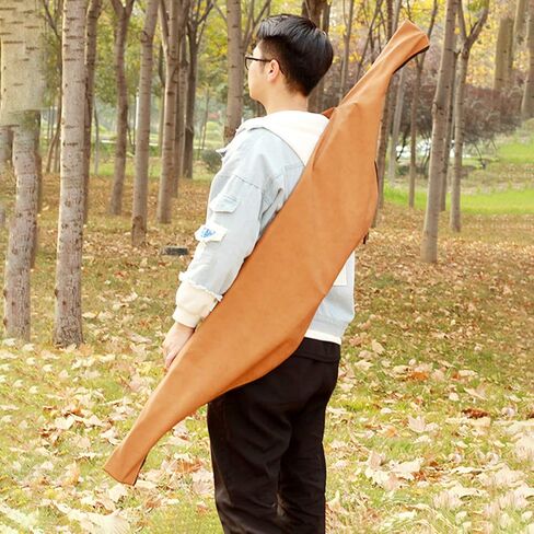 Archery Traditional Bow Bag 60 Inch Recurve Bow Case Leather Bow Storage Bag for Longbow Horse Bow in Saudi Arabia