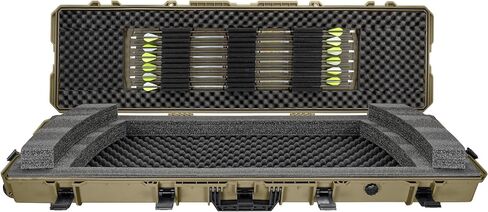 Eylar 54 Inch Intact Series Rolling Hard Bow Case, Lightweight and Durable Stacker Design with Pre-Cut Foam Insert in Saudi Arabia