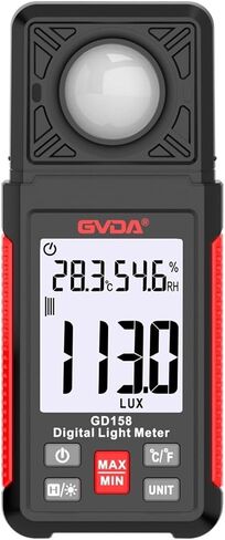 مقياس الضوء الرقمي FC Lightmeter الإضاءة متر فاحص 200000 مقياس الإضاءة in Saudi Arabia