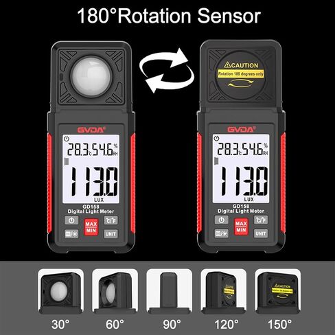 مقياس الضوء الرقمي FC Lightmeter الإضاءة متر فاحص 200000 مقياس الإضاءة in Saudi Arabia