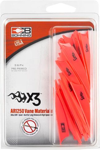 Bohning X3 Vane, 2.25", Hot Pink, 36pk in Saudi Arabia