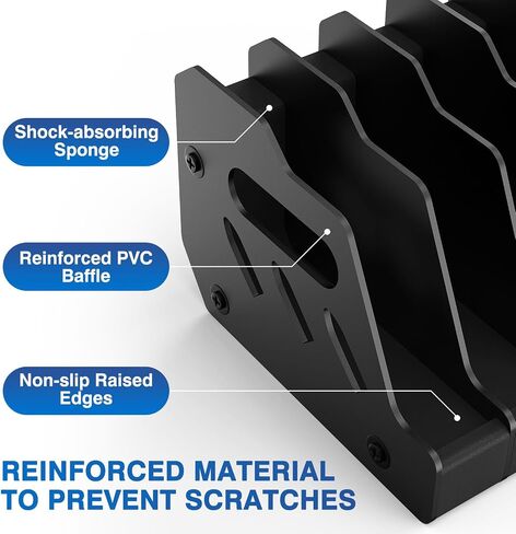 MoKo Pistol Rack for Gun Safe, Gun Rack Fits Most Handguns, Scratch Resistance Pistol Stand and Holder for Gun Safe, Gun Cabinet Accessories with Cleaning Tools in Saudi Arabia
