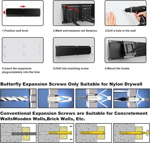 Gun Rack for Wall – Wall Mount Gun Rack & Gun Wall Mount, Heavy-Duty Gun Racks,1/4/8 Slot Storage Options for Rifles & Shotguns in Kuwait