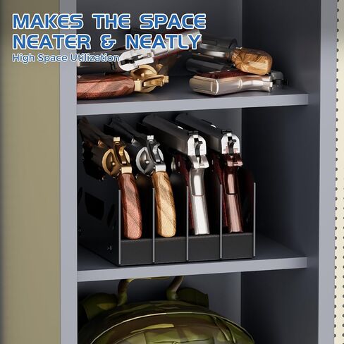 Gun Rack for Pistol, Soft Foam Pistol Rack for Gun Safe, Cabinet, Storage, Durable Handgun Stand Organizer Accessories with Moisture&Scratch Resistance&Anti-Slip in Saudi Arabia