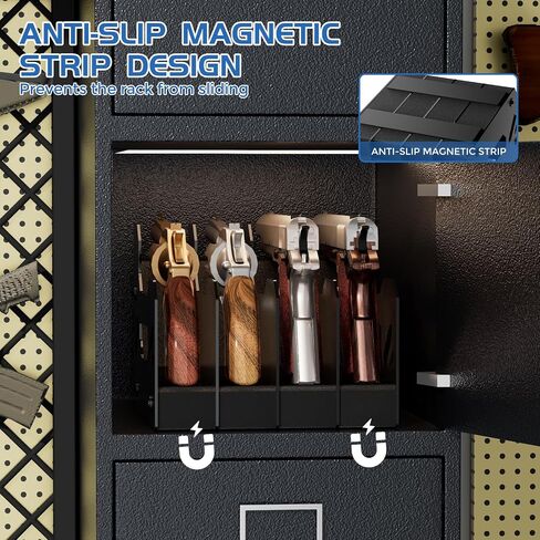 Gun Rack for Pistol, Soft Foam Pistol Rack for Gun Safe, Cabinet, Storage, Durable Handgun Stand Organizer Accessories with Moisture&Scratch Resistance&Anti-Slip in Saudi Arabia
