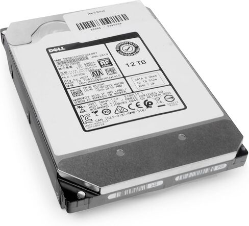 Western Digital Dell Ultrastar DC HC520 HUH721212ALE600 0F29595 12TB 7.2K RPM SATA CMR 6Gb/s 512e 256 MB Cache 3.5in Enterprise HDD (Renewed) in Saudi Arabia