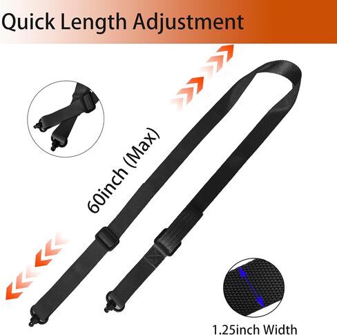 Two Point Traditional QD Sling with Sling Swivel and Quick Adjust Loop in Saudi Arabia