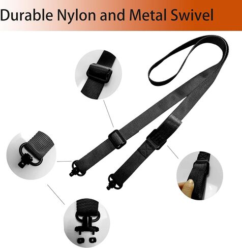 Two Point Traditional QD Sling with Sling Swivel and Quick Adjust Loop in Saudi Arabia