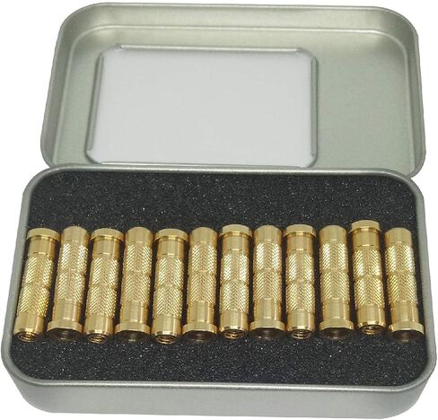 Field Point The Bolts are Copper Bolts Knurled Outer Diameter Suitable with for.244 Carbon Arrow (1 Dozen 12PACK), Used for Arrow Rod Archery Accessories in Saudi Arabia