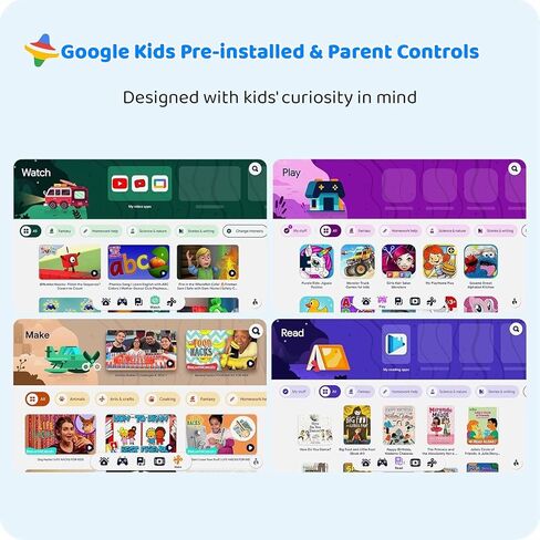 2025 Upgraded Android 14 Tablet, 10inch Kids Tablet, Octa-core CPU, 10GB+64GB+1TB Expand Tablets for Kids with Kids Space, Parental Control, 6000mAh Big Battery,Touchscreen Tableta,Pink in Kuwait