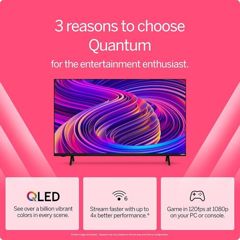 تلفزيون VIZIO VQD43M الذكي مقاس 43 بوصة فئة Quantum 4K DLED UHD HDR in Kuwait