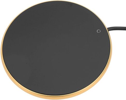 CHICIRIS Automatic Coffee Mug Warmer 55°C Constant Temperature Small Portable USB Candle Warmer for Home Office (Silver) in Saudi Arabia