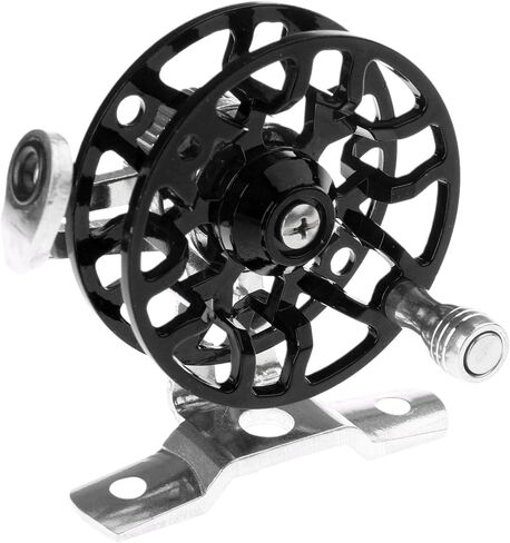 عجلة صيد خفيفة الوزن لسمك السلمون المرقط وبكرة ذبابة بايك 53 مم/50 جرام جميع المعادن مع قاعدة مطورة خفيفة الوزن in Kuwait