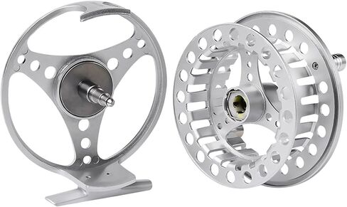 بكرة صيد الذبابة وبكرة الغيار 2 + 1BB 1:1 بكرة الجسم من سبائك الألومنيوم 3/4 5/6 7/8 الأيدي اليمنى اليسرى تبادل صب الدقة in Kuwait