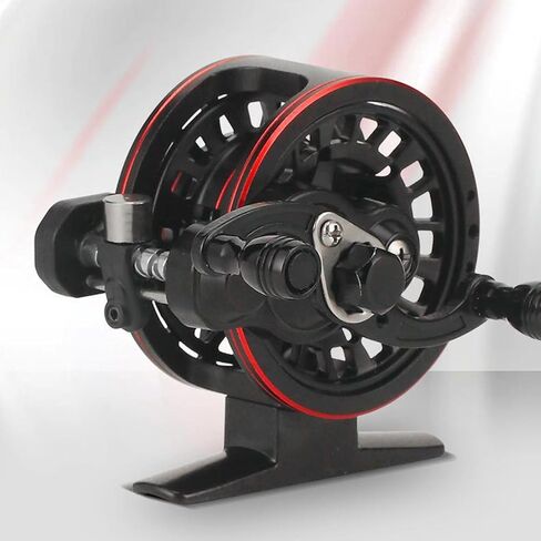 خفيفة الوزن يطير الصيد بكرات الصوت اليد المعدنية عجلة القيادة عربة عجلة الملحقات يطير بكرات الصيد in Kuwait