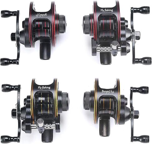 خفيفة الوزن يطير الصيد بكرات الصوت اليد المعدنية عجلة القيادة عربة عجلة الملحقات يطير بكرات الصيد in Kuwait