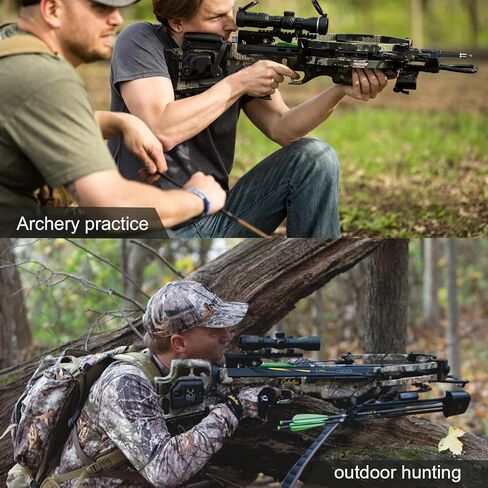 TOPARCHERY 20 بوصة من مسامير القوس والنشاب الكربونية 12 حزمة و6 مجموعات من رؤوس القوس والنشاب - سهام القوس والنشاب الممتازة مع دوارات 4 بوصة ونصائح ميدانية قابلة للإزالة للصيد والممارسة في الهواء الطلق in Kuwait