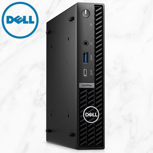 الكمبيوتر المكتبي طراز OptiPlex Micro من Dell | الجيل 12 من انتل i9-12900K 16 نواة | ذاكرة وصول عشوائي DDR5 بسعة 64 جيجابايت | 4 تيرابايت PCIe NVMe SSD | كمبيوتر شخصي للأعمال صغير الحجم | واي فاي 6E | دعم العرض المزدوج بدقة 4K | اتش دي ام اي و دي بي | وين in Saudi Arabia