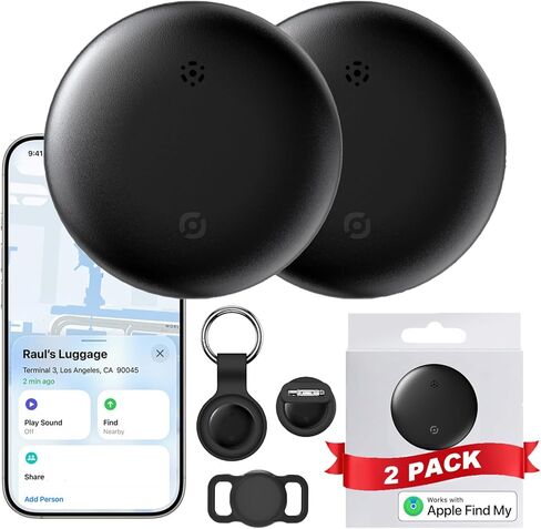 جهاز تعقب القطط بدون رسوم شهرية - يعمل مع Android وGPS وطوق الحيوانات الأليفة للقطط | مقاوم للماء | بطارية قابلة للاستبدال | مكافحة الفقدان، علامة تعقب Android، مكتشف العناصر الذكية عبر Bluetooth in Kuwait