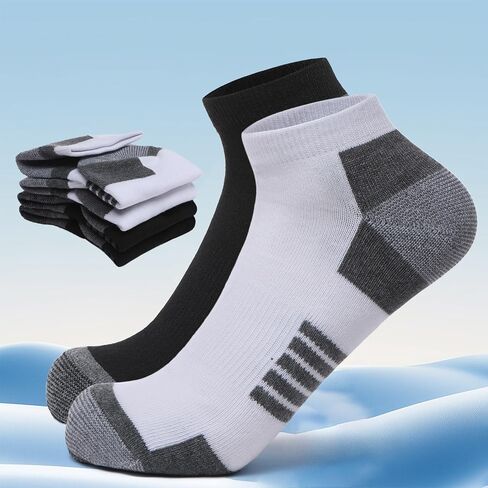 Women’s Cushioned Terry Low Cut Sports Socks – Breathable Ankle Socks for Running & Gym Workouts – Available in 2 or 3 Pairs in Saudi Arabia