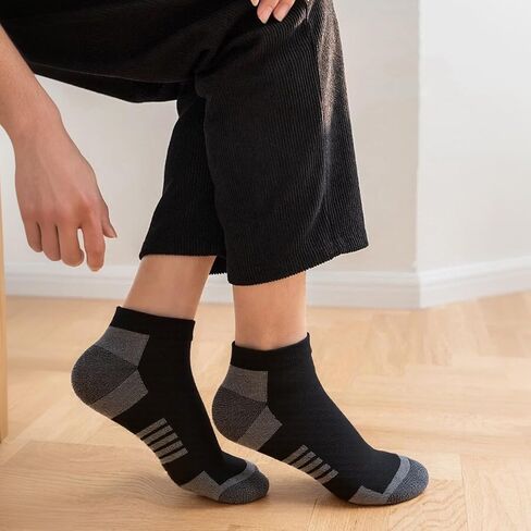 Women’s Cushioned Terry Low Cut Sports Socks – Breathable Ankle Socks for Running & Gym Workouts – Available in 2 or 3 Pairs in Saudi Arabia