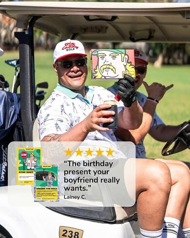 Card Game for The Golf Course – Adult Golf Card Game for Parties, Game for Golf Lovers, Funny Golf Gift for Players in Saudi Arabia
