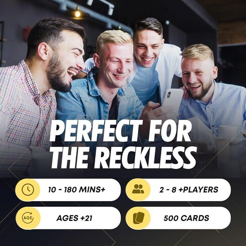 – Party Card Game for Adults 21+ | 500+ Bold Challenges & Icebreakers | Girls Night, College Game, Adult Gatherings in Saudi Arabia