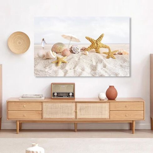 Display Screen Protective Cover,Indoor Landscape Printing Tv Dust Cover, TV Cover for Wall Hanging Desktop Curved Type Screen(Size:24in(59x35cm),Color:B) in Saudi Arabia