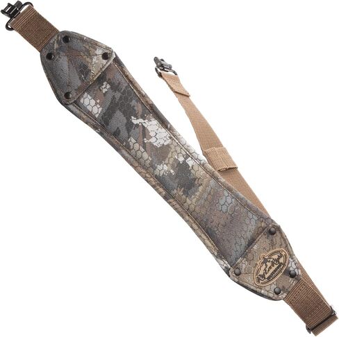 حمالة مسدس Rig'Em Right Waterfowl عالية النحاس كلاسيكية غير قابلة للانزلاق مع مسامير نحاسية وإبزيم Cinch - تتضمن مشابك معدنية عالمية للمسدس in Kuwait